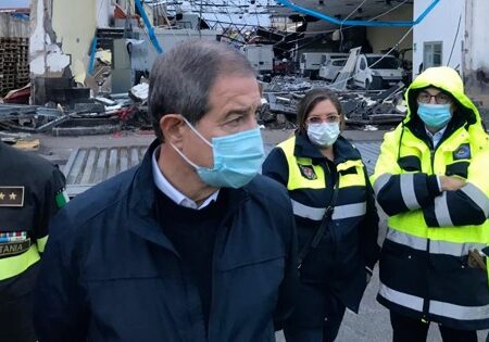 Maltempo : Sopralluogo a Catania del Presidente Musumci  ” proclameremo lo stato di calamità”