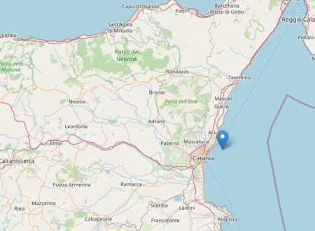 Terremoti : Forte scossa  nella costa   catanese