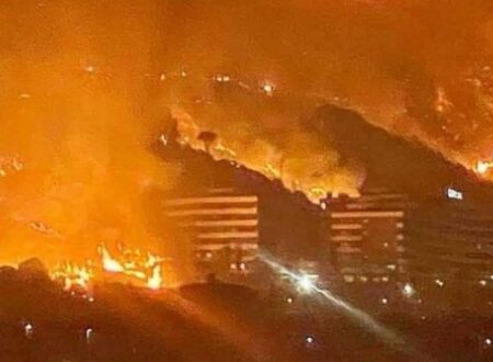 Incendi :Rientrati in albergo 700 turisti evacuati a Cefalù.